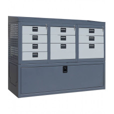 Mobile car service cabinet STO 15/4-T/4M/2MS/2MS