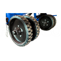 Mobile ramp additional pair of wheels - 4WL