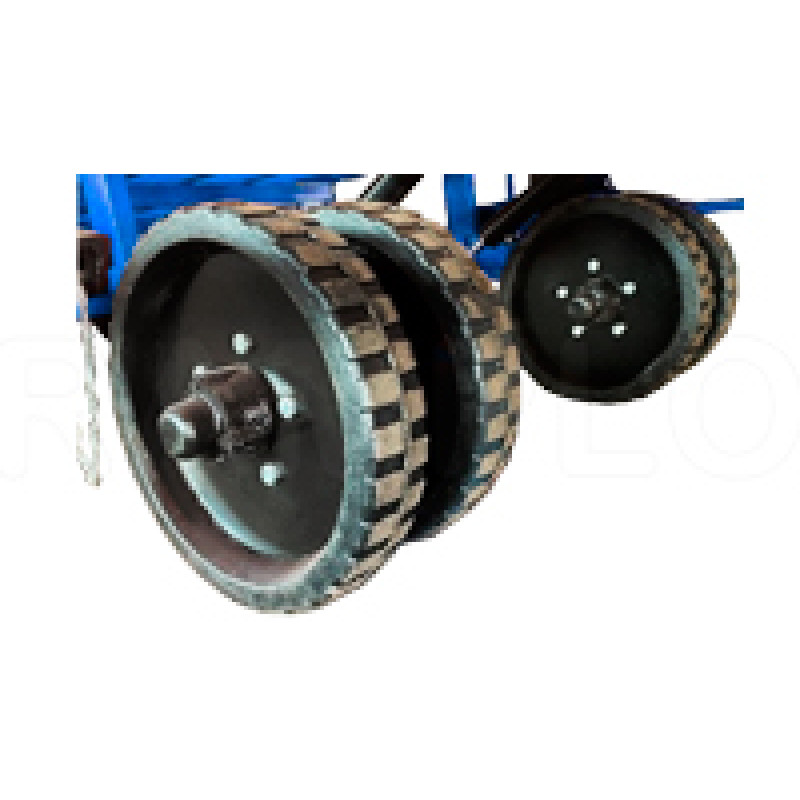 Mobile ramp additional pair of wheels - 4WL