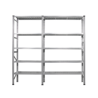 Shelf set GUMI set LL1, two sections, 2635x2500mm