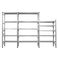 Shelf set GUMI set ML2, three sections, 3845x2500mm