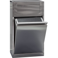 Stainless steel waste container NUPS1