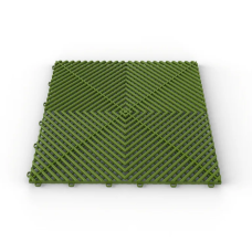 Floor tiles GUMI-GRID04 / Dark green