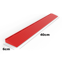 Edges for PVC floor tiles / Red