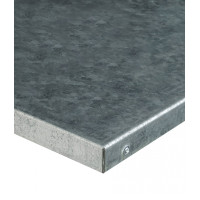 Work table top 25mm OSB + galvanized metal plate (1200x620 mm)