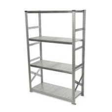 Metal shelf 2500x1500x600mm 4 shelf levels