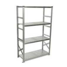 Modular shelf 2500x1200x400, 5 shelf levels