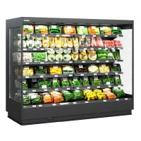 Cooles Deck Vertical Display Case / Open Type / 1250x850x2075mm